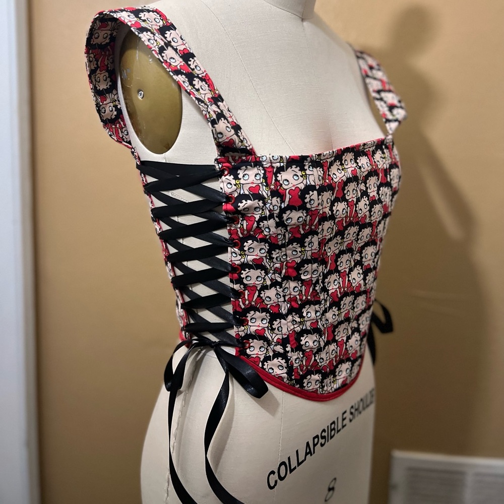 Betty-boop x Zombielooks Corset top